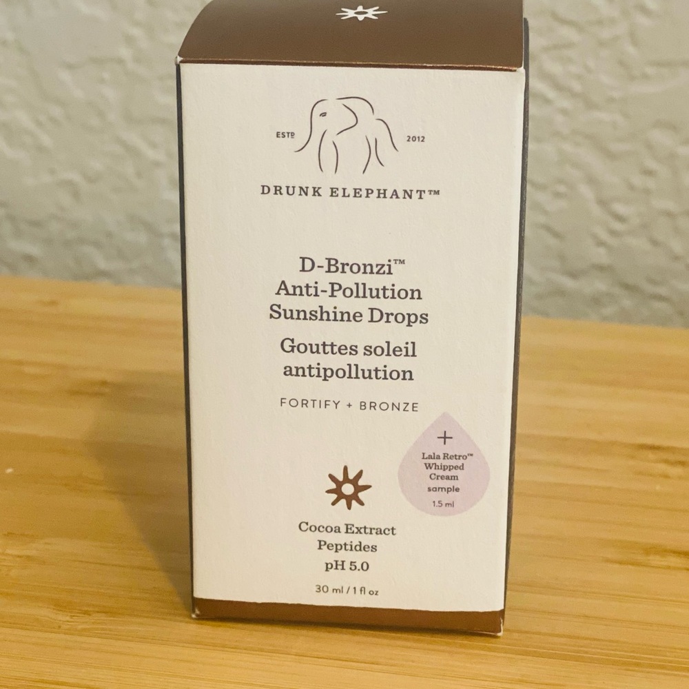 Drunk Elephant D-Bronzi Drops with Peptides